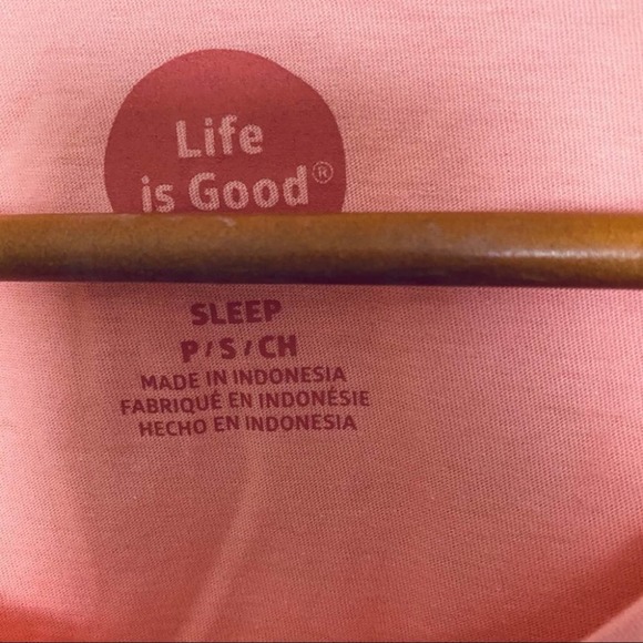 Life is Good | Snuggle Dog Sleep Tee NWT Small - Picture 5 of 9